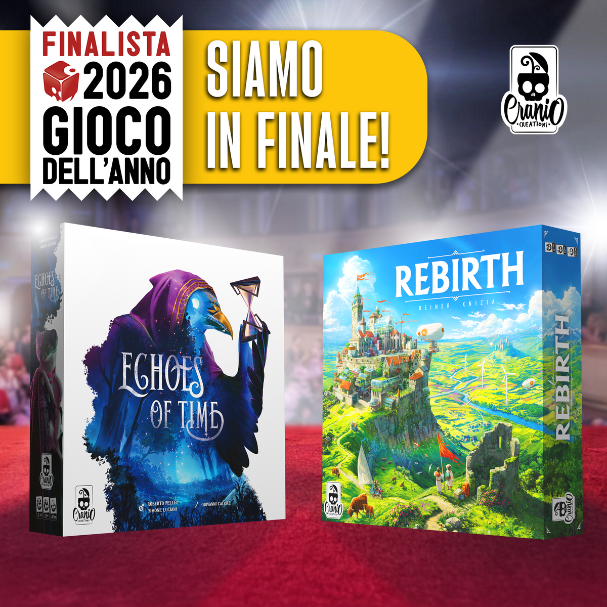 Echoes of Time and Rebirth Are Finalists for the 2026 Game of the Year Award