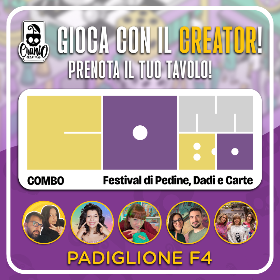 COMBO Festival: vieni a giocare con il tuo creator preferito!